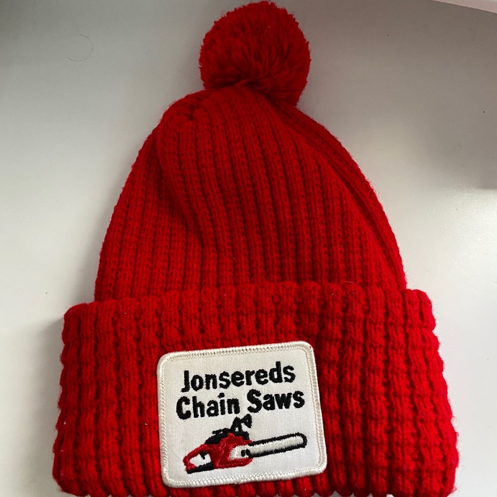 Vintage Jonsereds Chainsaws Beanie
